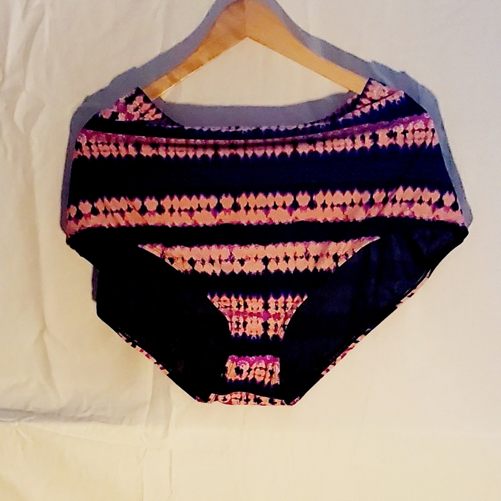 Torrid Tie-Dye Medallion High Waist Swim Bottom